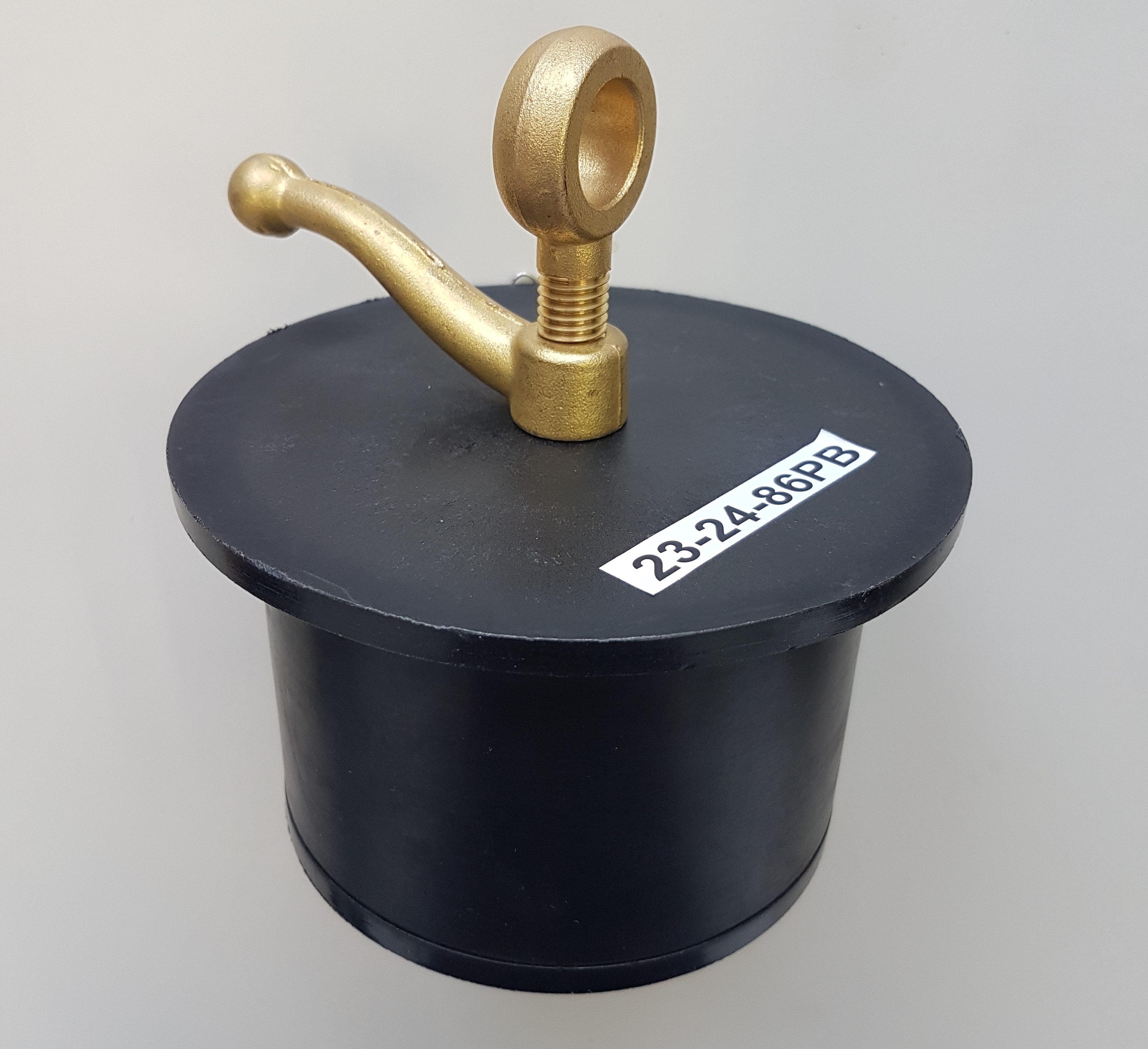 Brass scupperplug 110mm 135mm with HD plates Products Traconed