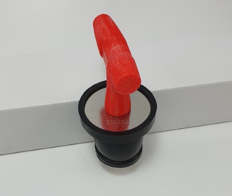 SS304 Scupperplug 52-75mm with ABS handle