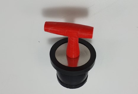 SS304 Scupperplug 65-85mm with ABS handle