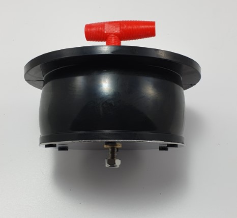 Complete brass scupperplug 165mm - 200mm