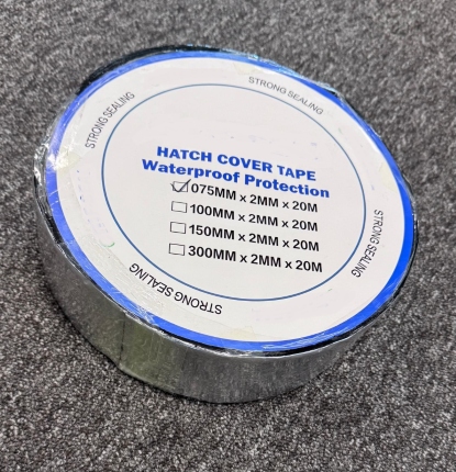 Hatch cover tape 75mm x 2mm x 20mtr