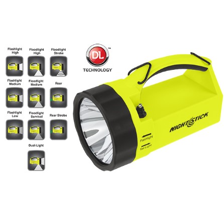 Rechargeable safety handlamp ATEX approved