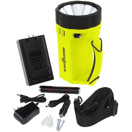 Rechargeable safety handlamp ATEX approved