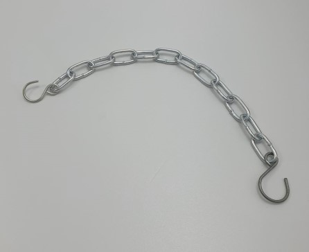 Chain with 2 S-hooks