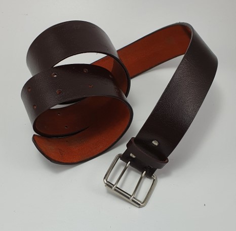 Leather belt