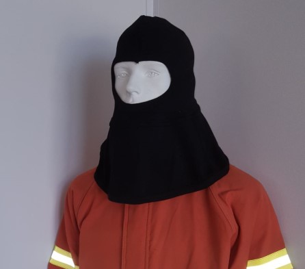 Nomex balaclava for fireman's outfit