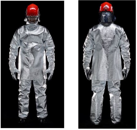 Firemans outfit MED approved Aluminized