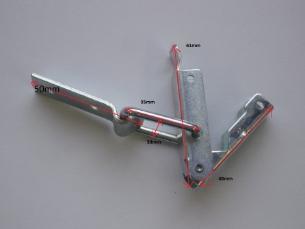 Padlock hasp
