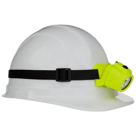 Rechargeable LED headlamp ATEX
