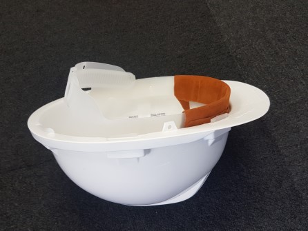 Safety helmet white