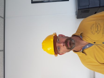 Safety helmet yellow