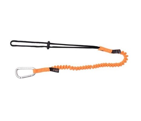 Safety lanyard for connecting tools