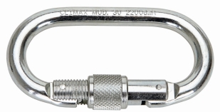Screw karabiner hook