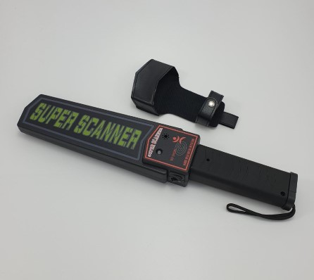 Hand held metal detector