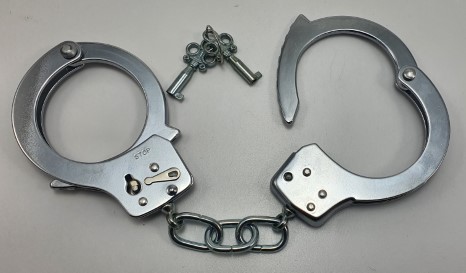 Handcuffs with double lock