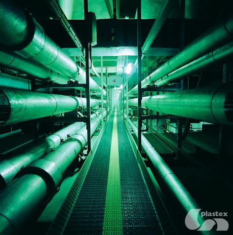 Photoluminescent walk wayfinding matting 60cm x 10 meter