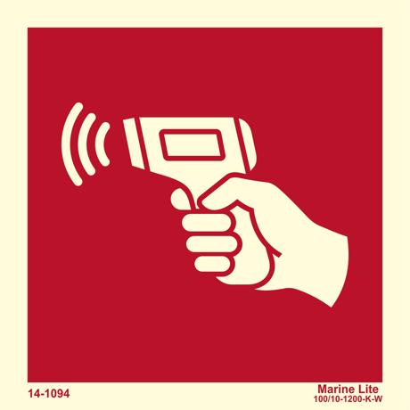 PH Signage - Portable Infrared Thermal Imager 15x15 cm