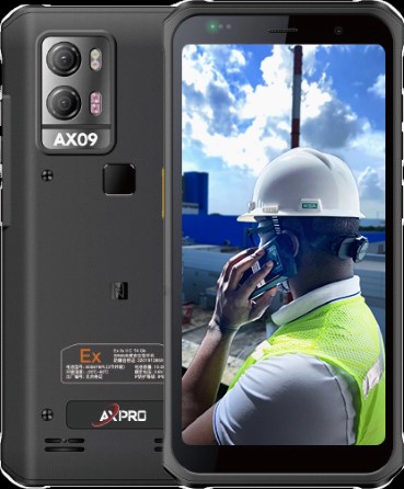 Smartphone with camera AX-09 ATEX Approved Zone 1