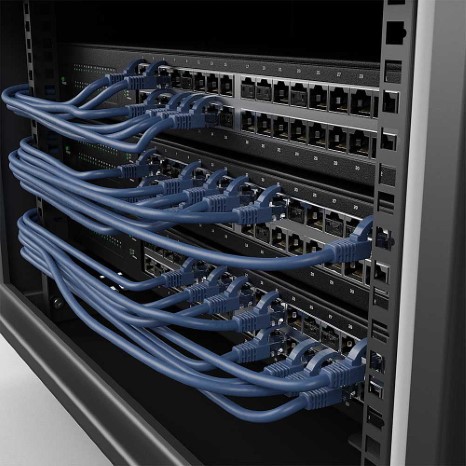 20pcs RJ45 LAN Port Blocker. Black.
