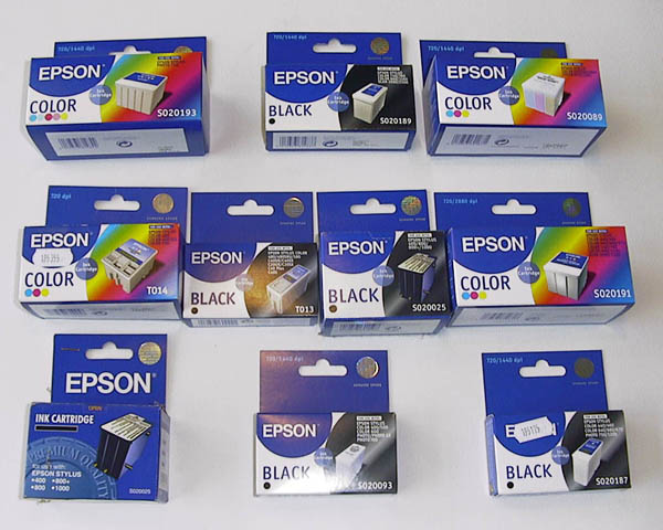 Epson Ink cartridges