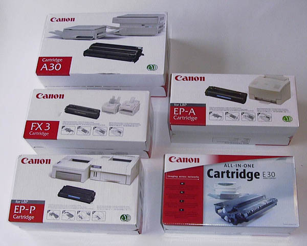 Canon Printer toners