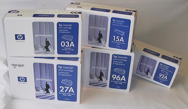 HP Printer toners