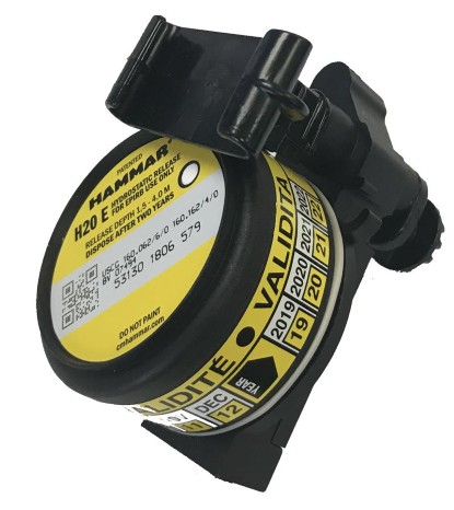 Mcmurdo E8 Hydrostatic release unit HRU Epirb