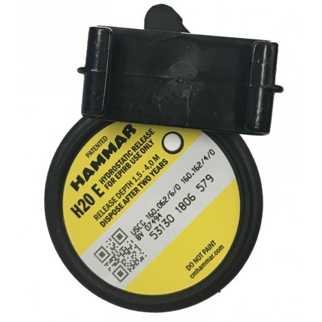 Mcmurdo E8 Hydrostatic release unit HRU Epirb