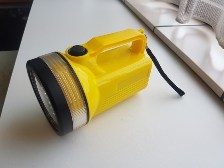 Search light for lifeboat