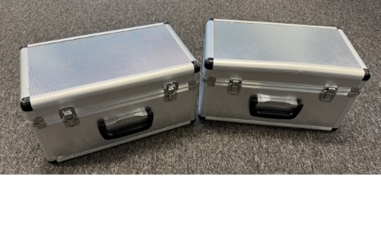 ALDIS signalling lamp - complete set in case MED approved