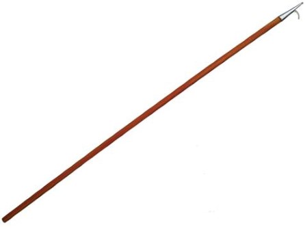 Lifeboathook complete with wooden shaft