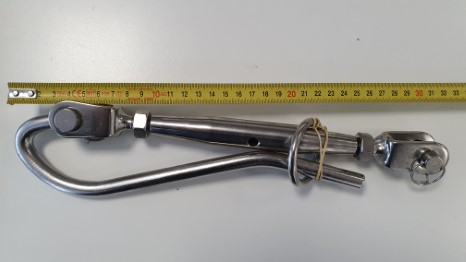 Lashing turnbuckle Stain.Steel