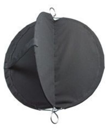 Canvas daysignal - Anchor ball - Black