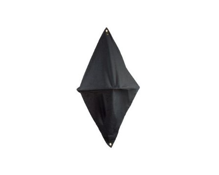 Canvas daysignal - Diamond shape - Black
