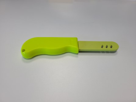 Floating knife for liferaft