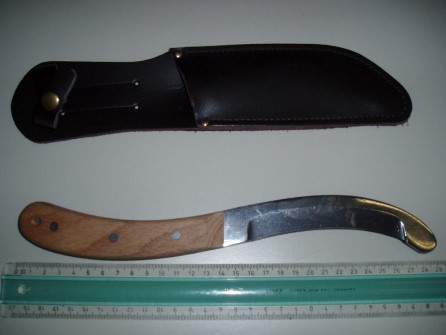 Helicopter rescue knife