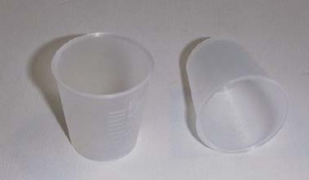 Graduated drinking vessel