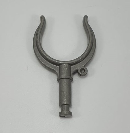 Crutch for lifeboat