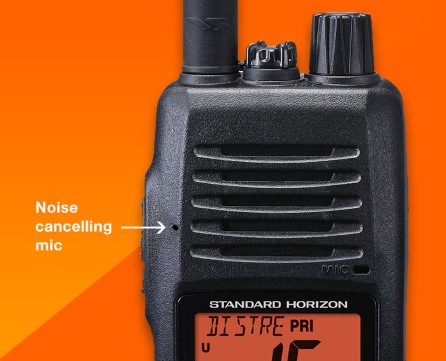 HX400IS Intrinsically safe marine VHF walky talky