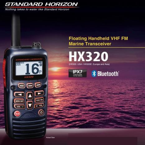 HX320E Marine VHF walky talky