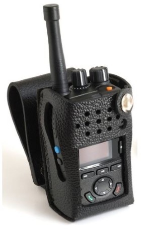 Entel HD leather case with strap CLCDX5 for DX display radio