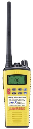 Entel HT649 VHF GMDSS LCD complete MED approved