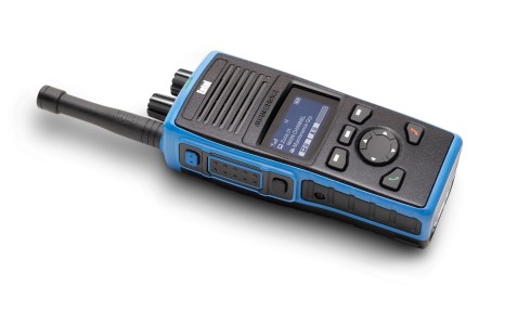 Entel HD leather case with strap CLCDT5 for DT/FF disp radio
