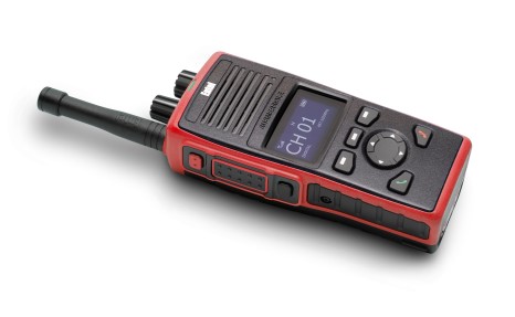 Entel HD leather case with strap CLCDT5 for DT/FF disp radio