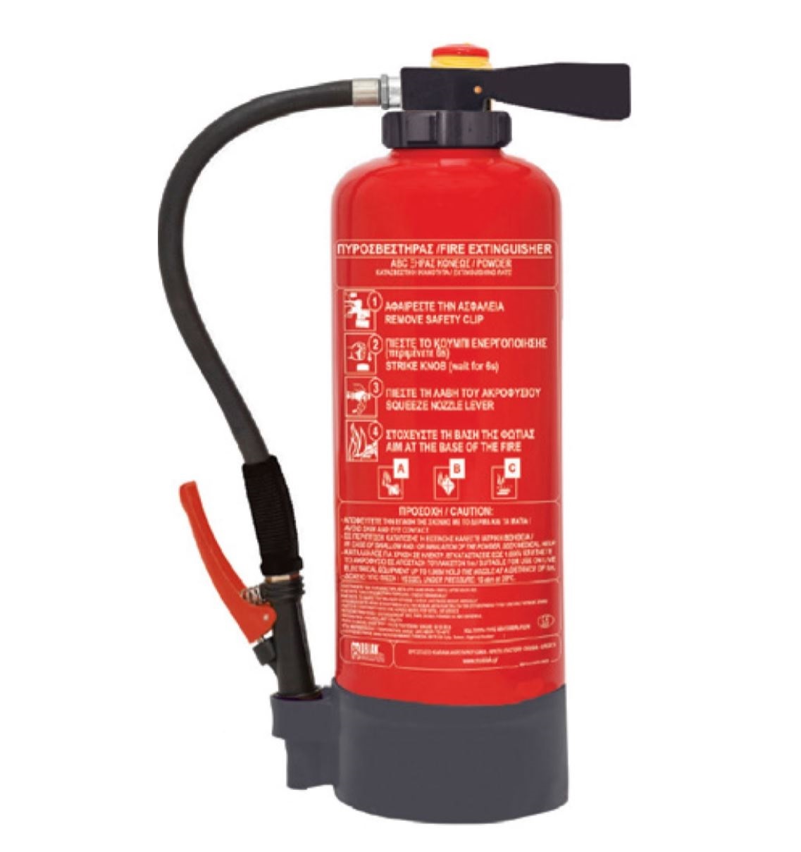 Extinguisher Powder 6 kg MED cartridge operated, Products