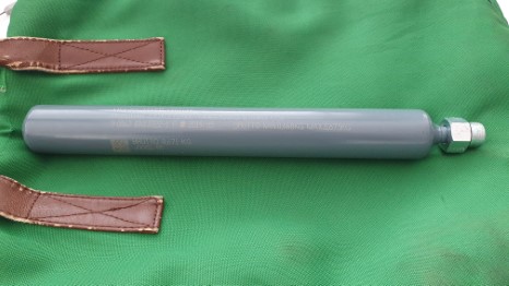 Co2 Cartr. for 6 kg fire ext. powder - Jockel M18 - 150gram