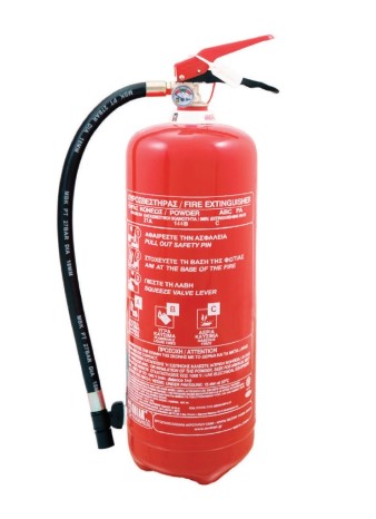 Extinguisher Powder 9 kg MED constant pressure