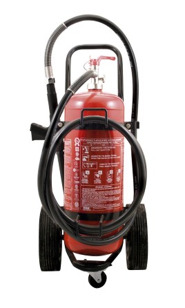 Extinguisher Powder 25 kg MED wheeled constant pressure