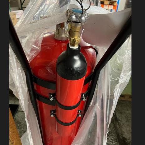 Spare N² cylinder for 135ltr extinguisher