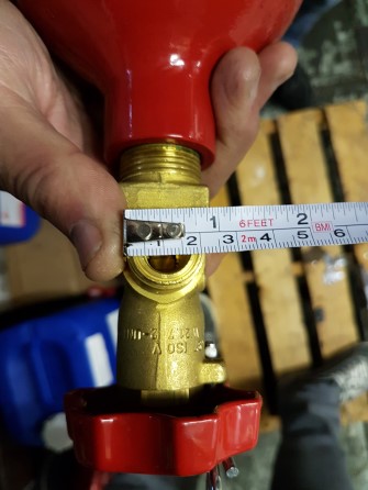 Co2 Cartridge for 50 ltr foam extinguisher